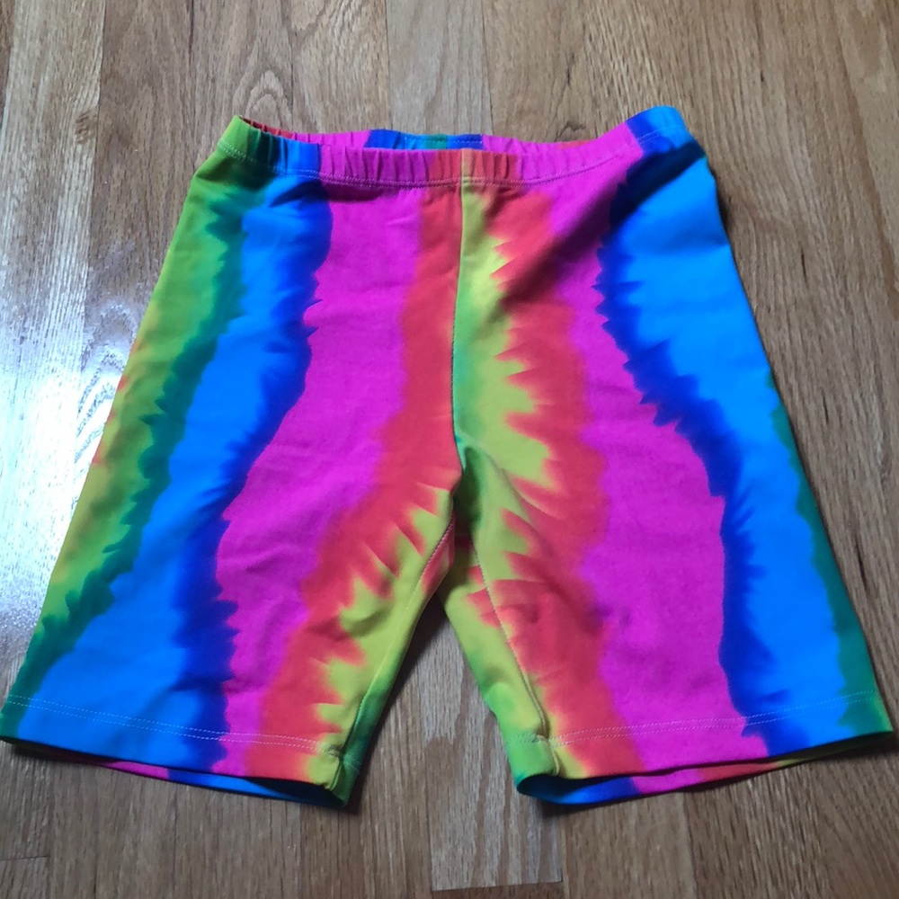 Rainbow Bike Shorts